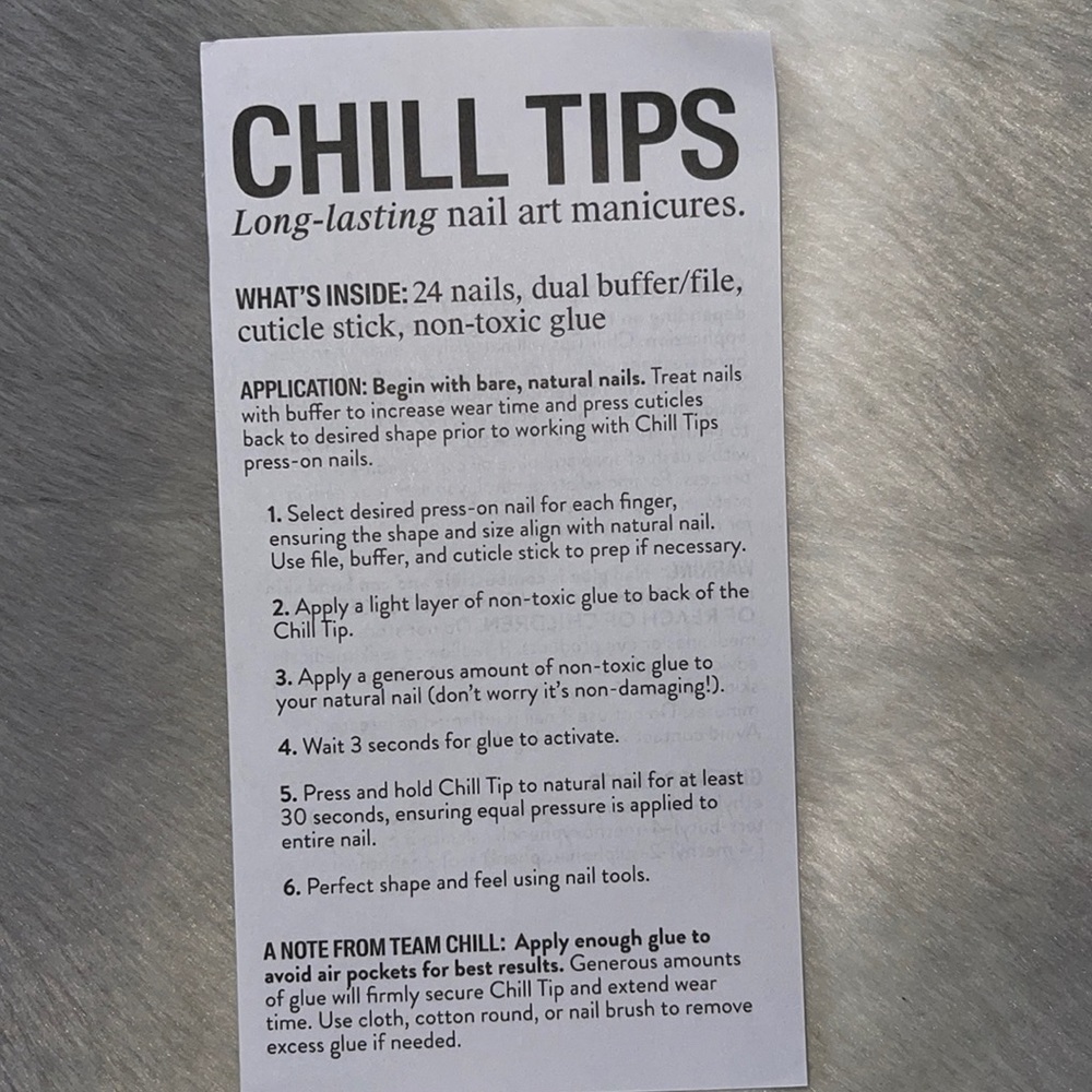 Chillhouse Chill Nail Tips - Picture 5 of 5